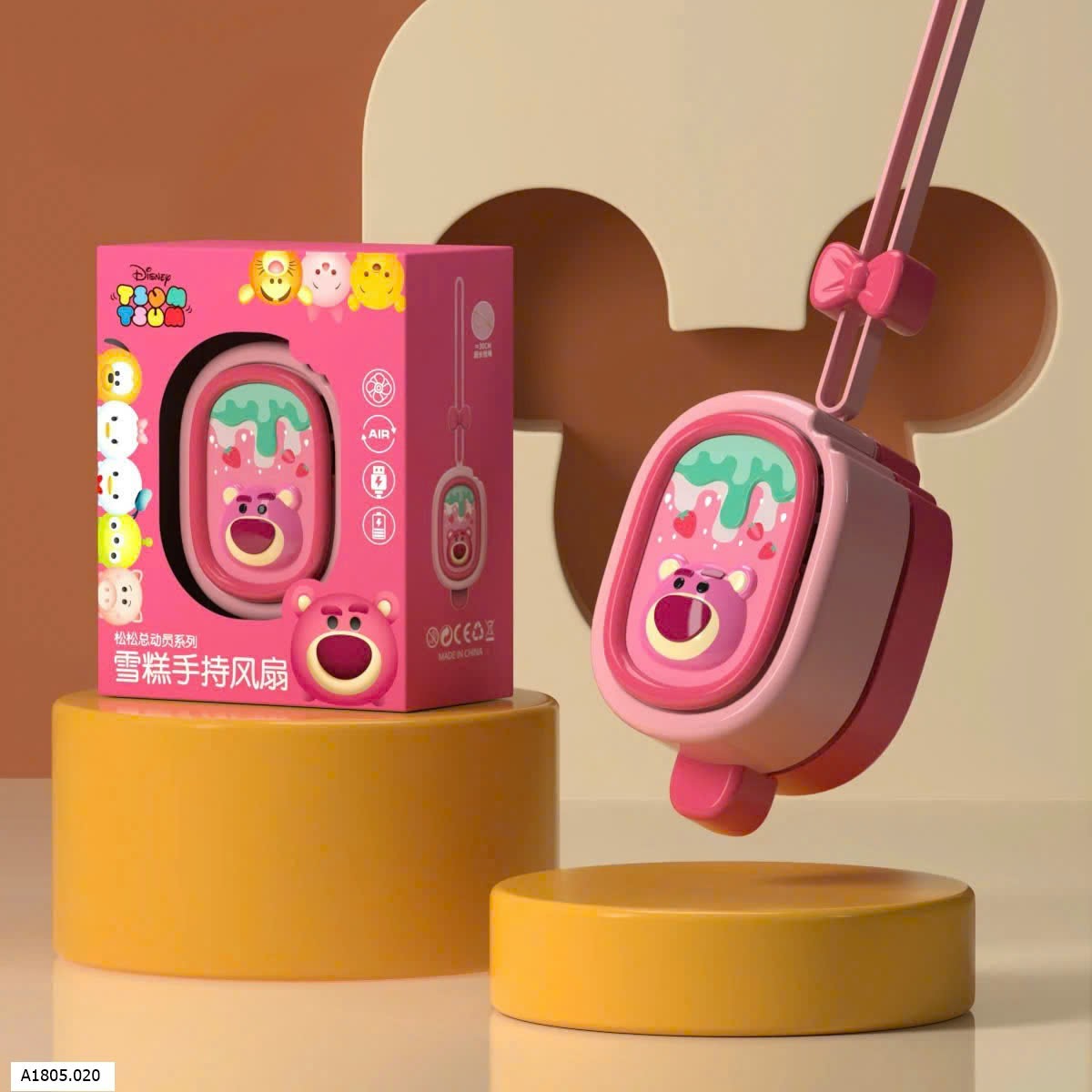 QUẠT ĐEO CỔ DISNEY  Sỉ 99kk