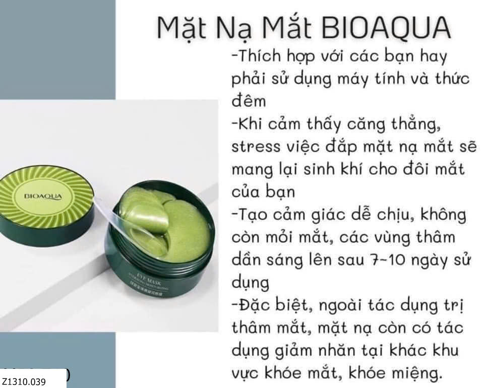 MASK MẮT - MÔI BIOAQUA  SỈ 35k