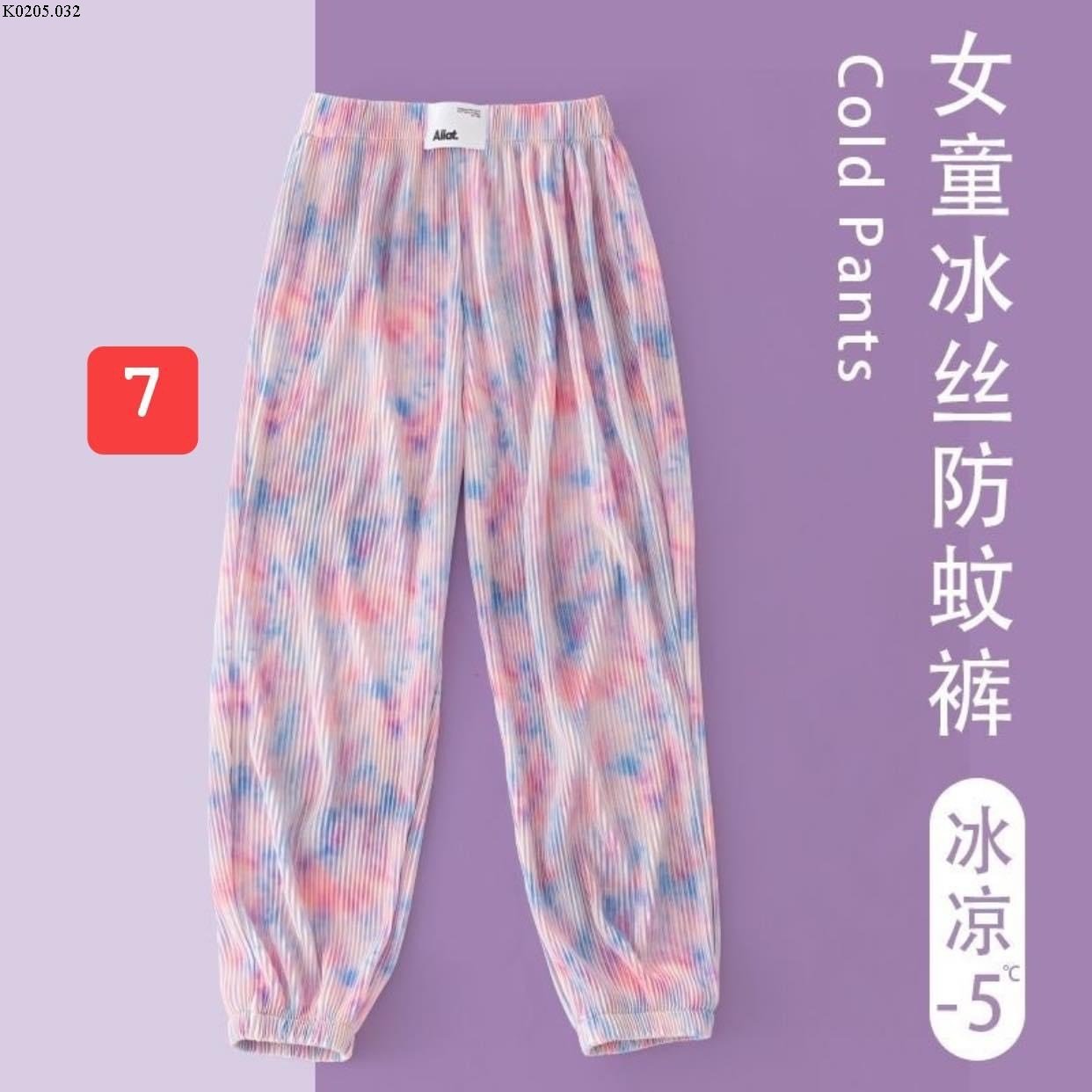 QUẦN JOGGER BÉ GÁI     Si 85k/c