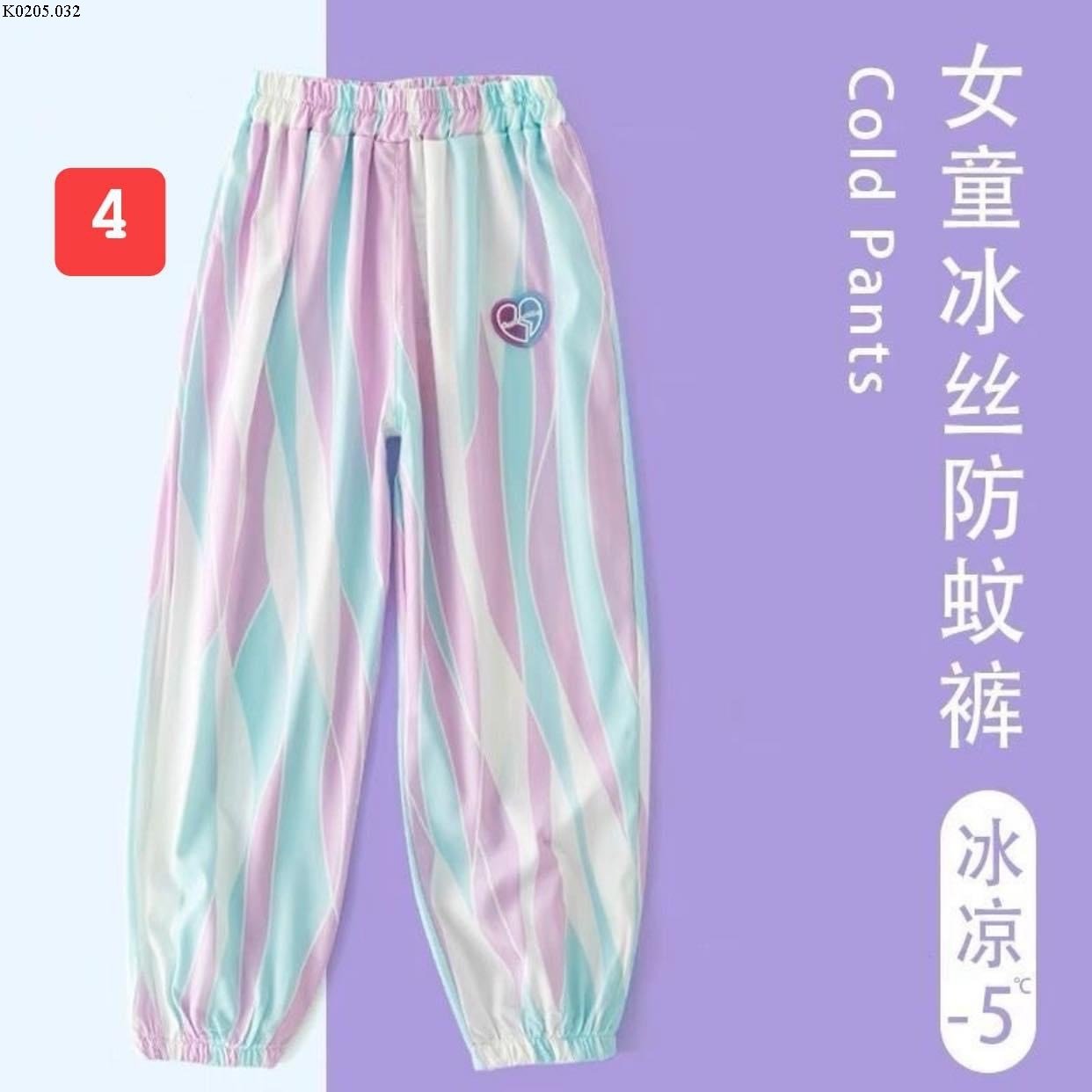 QUẦN JOGGER BÉ GÁI     Si 85k/c