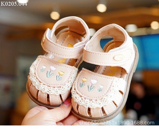 SANDAL PHỐI REN BÉ GÁI  Si 95k