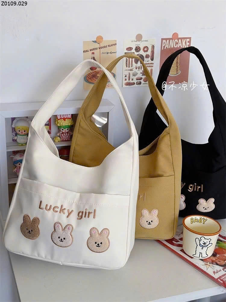 TÚI TOTE VẢI CUTE NỮ    Sỉ 63k...