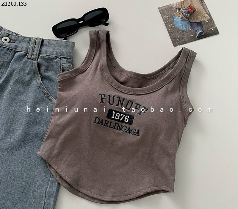 ÁO CROP KÈM BRA  Sỉ 45k/chiếc