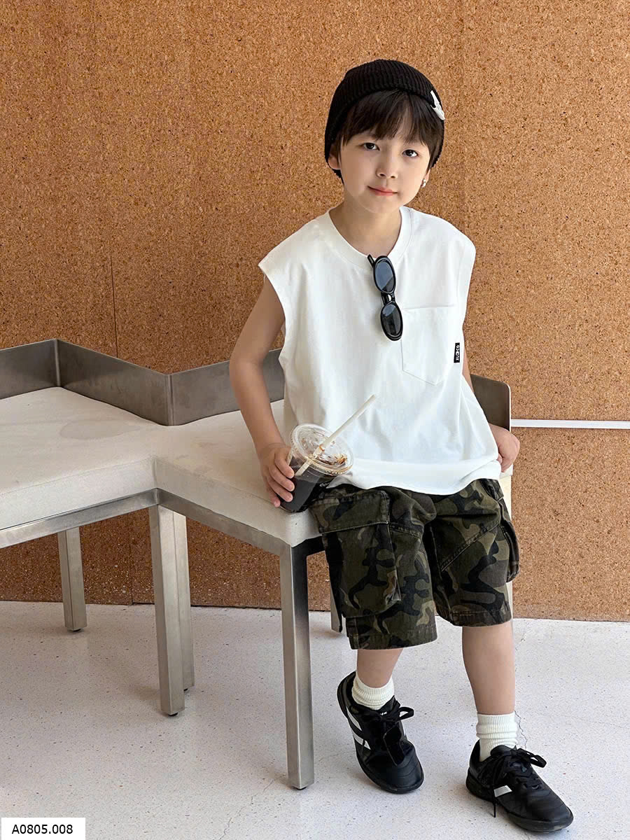 ÁO SÁT NÁCH BÉ TRAI    Sỉ Giá: sz 90-150/sz 160/sz170 : 97/ 105/ 114