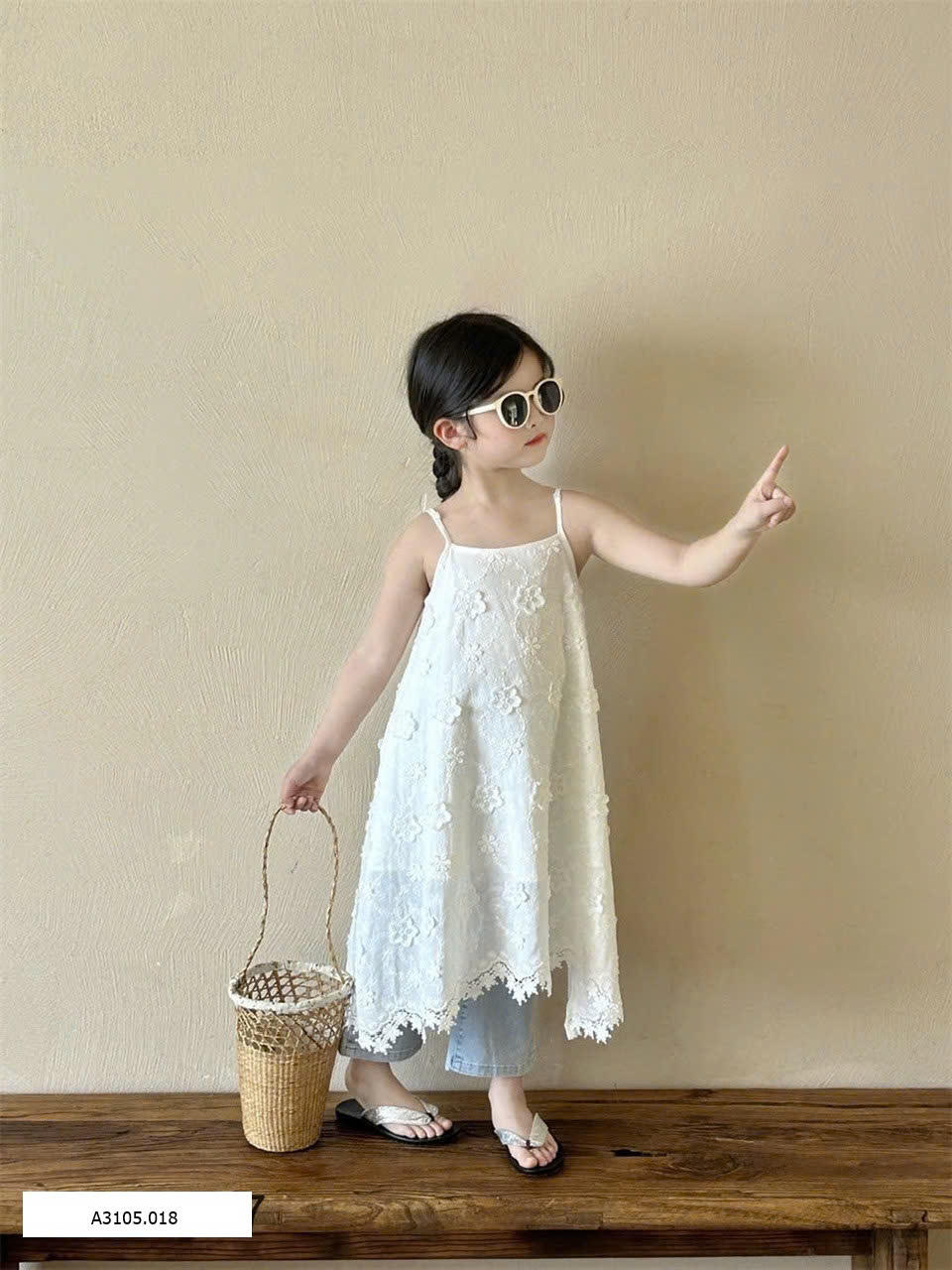 VÁY 2 DÂY REN HOA BG Sỉ 235k