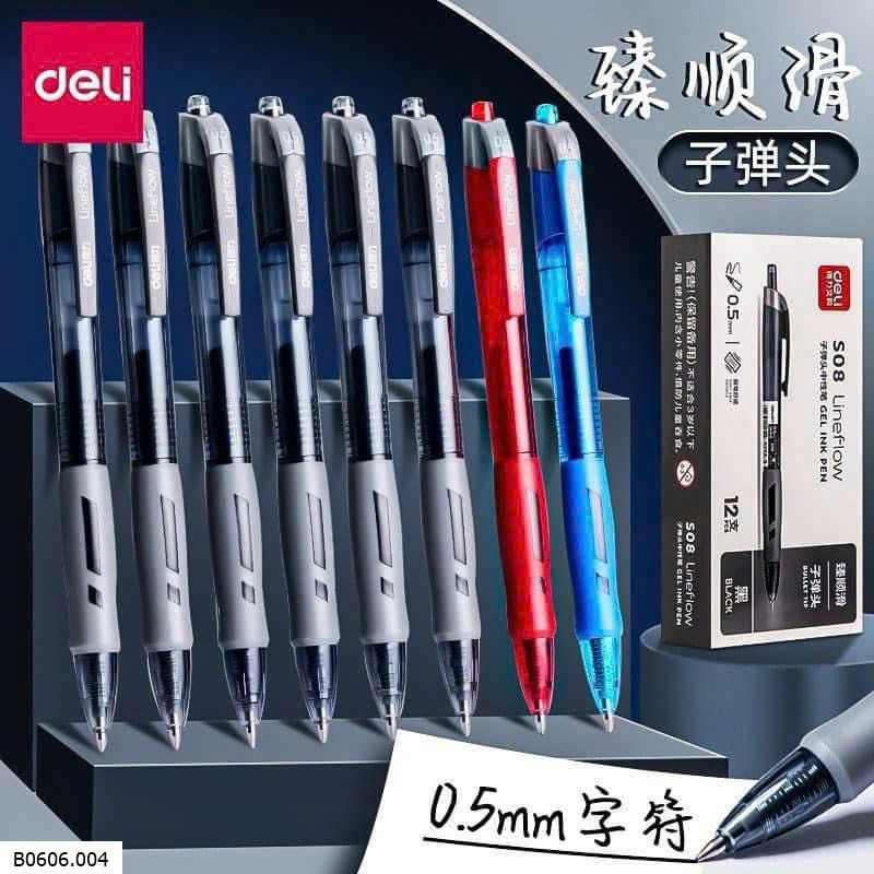 SET 12 BÚT DELI Sỉ 60k/1 set 12 bút