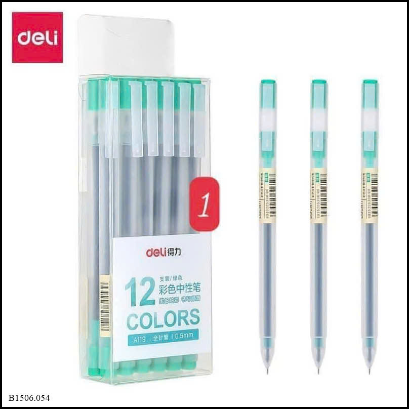  BÚT NƯỚC DELI SẮC MÀU  Sỉ 50k/1 hộp bán từ 2 hộp