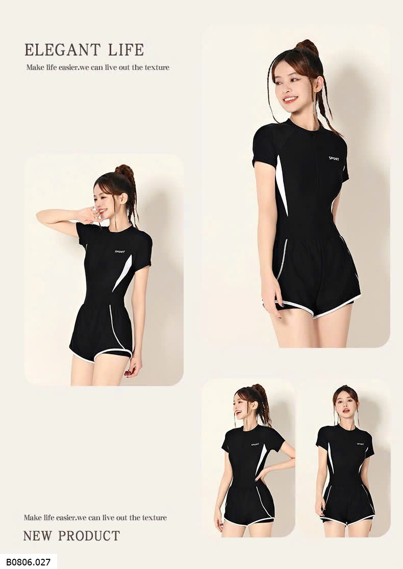 ĐỒ BƠI THỂ THAO YUKE NỮ Sỉ 180k