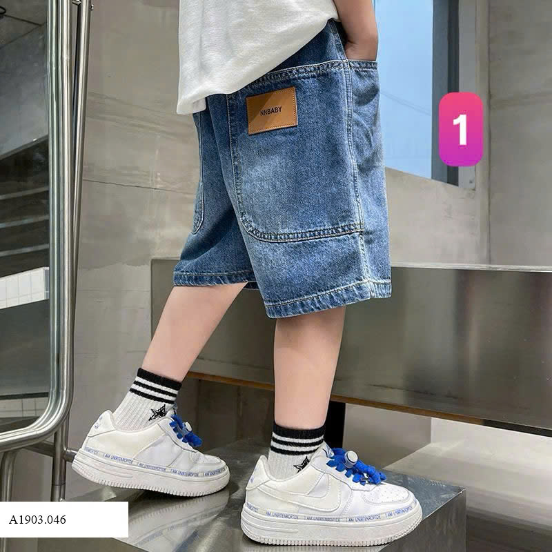 QUẦN SHORT JEAN BÉ TRAI    Sỉ  90k