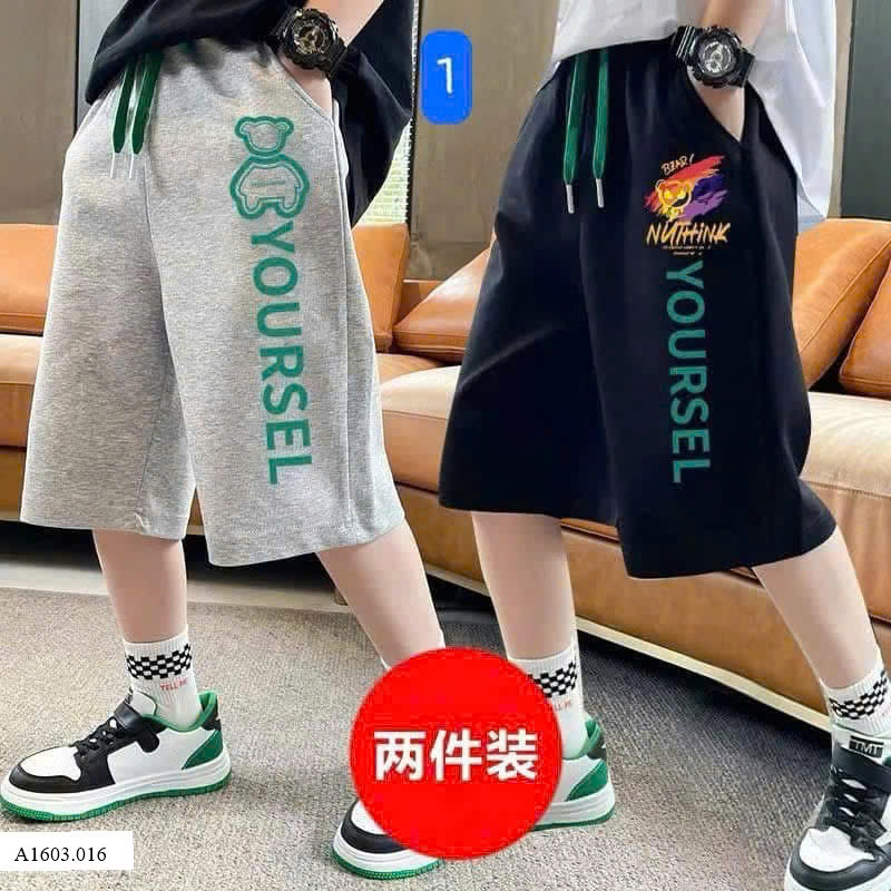 SET 2 QUẦN SHORT BÉ TRAI    Sỉ 149k/ 1 sét 2 quần