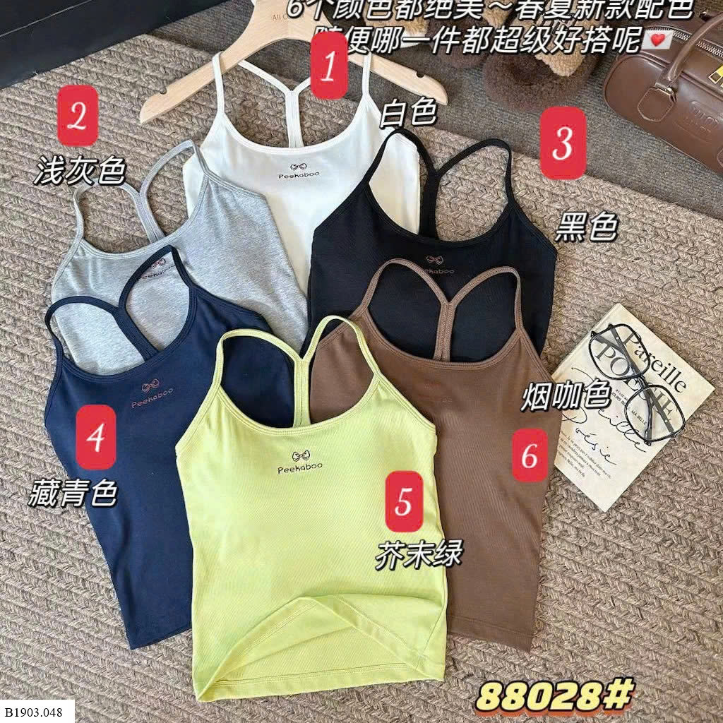 ÁO 2 DÂY CÓ ĐỆM NGỰC NỮ    Sỉ 69k