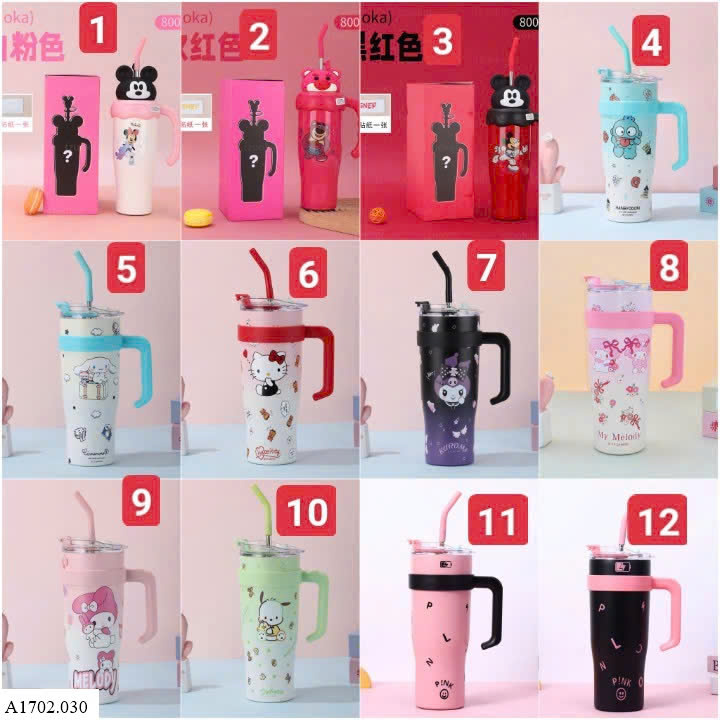 CỐC GIỮ NHIỆT HOẠT HÌNH BÉ Sỉ 98k