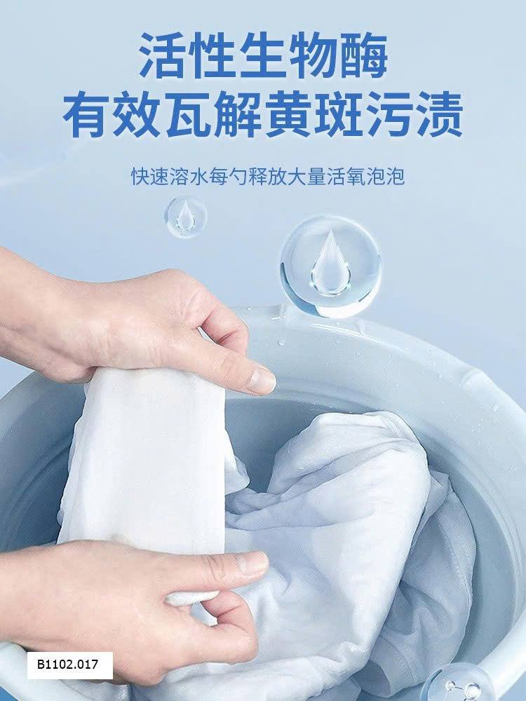 BỘT TẨY TRẮNG SINH HỌC Sỉ giá 42k/2 lọ (1 lọ: 260gam)
