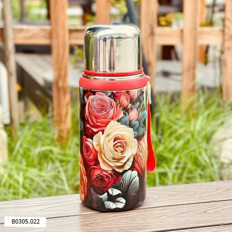 BÌNH GIỮ NHIỆT HOA NEW  Sỉ 85k