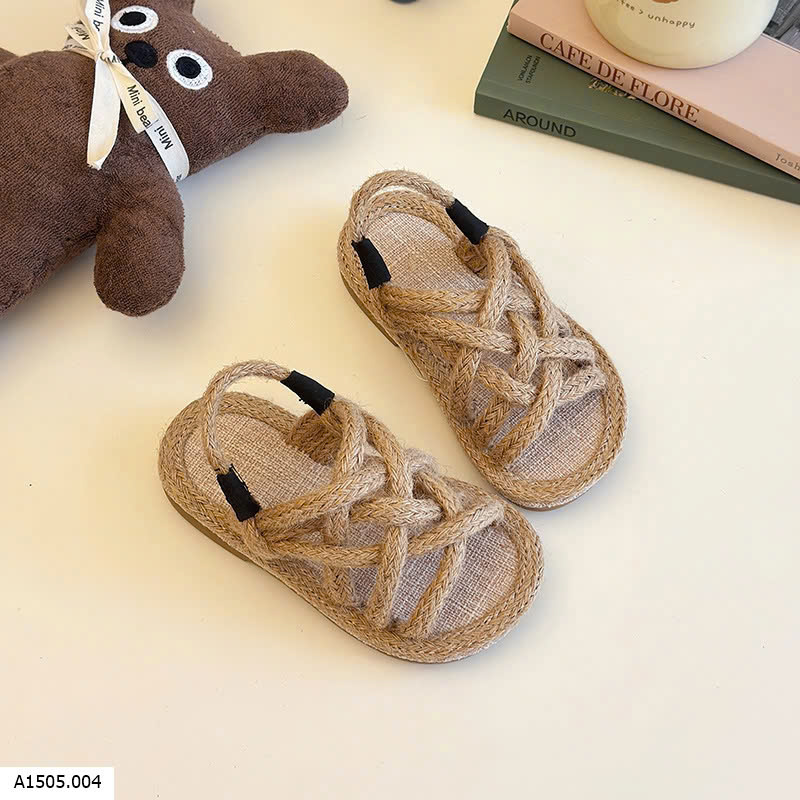 Sandal cói diện hè cho bé Sỉ Giá:  sz 21-25: 126k sz 26-30: 134k
