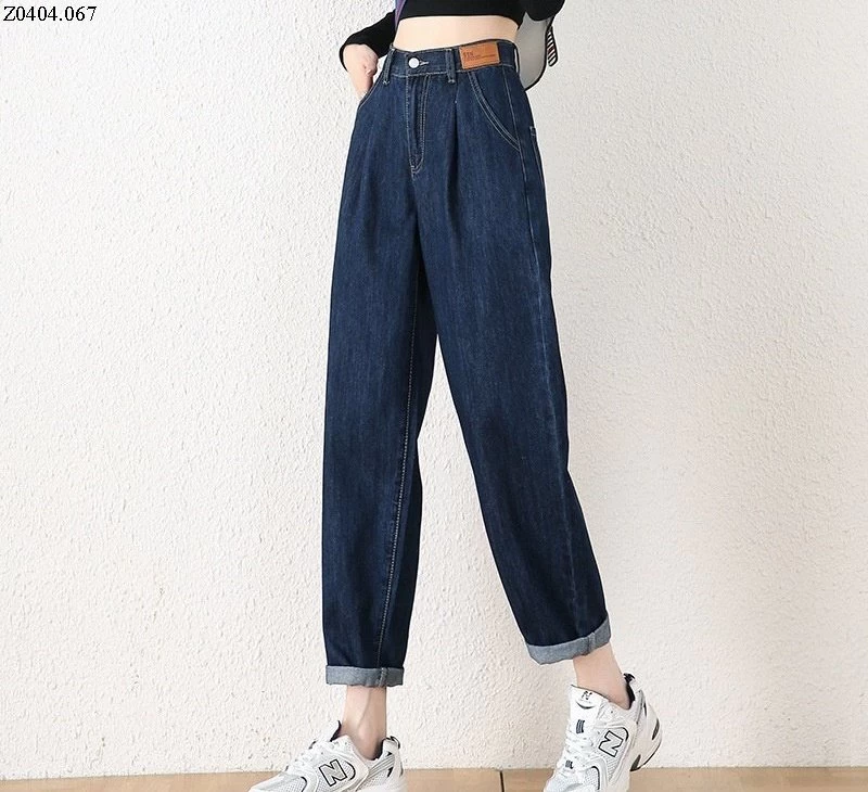 QUẦN BAGGY JEAN CẠP CHUN SAU Si 122k/c