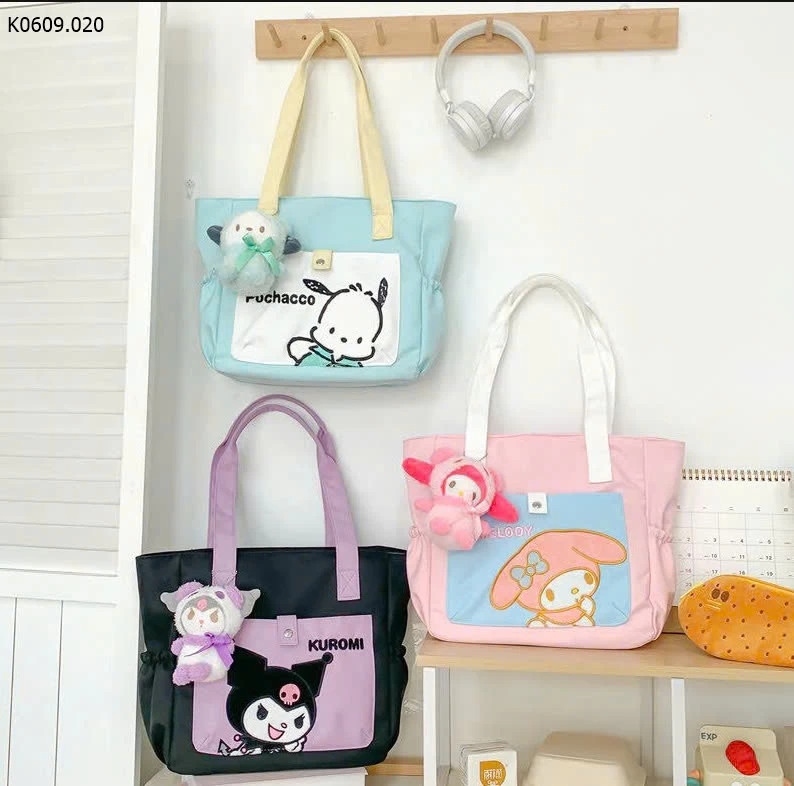 TÚI TOTE VẢI CUTE NỮ   Sỉ 115k /c