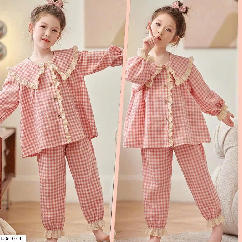 BỘ PIJAMA BÉ GÁI  Sỉ 115k