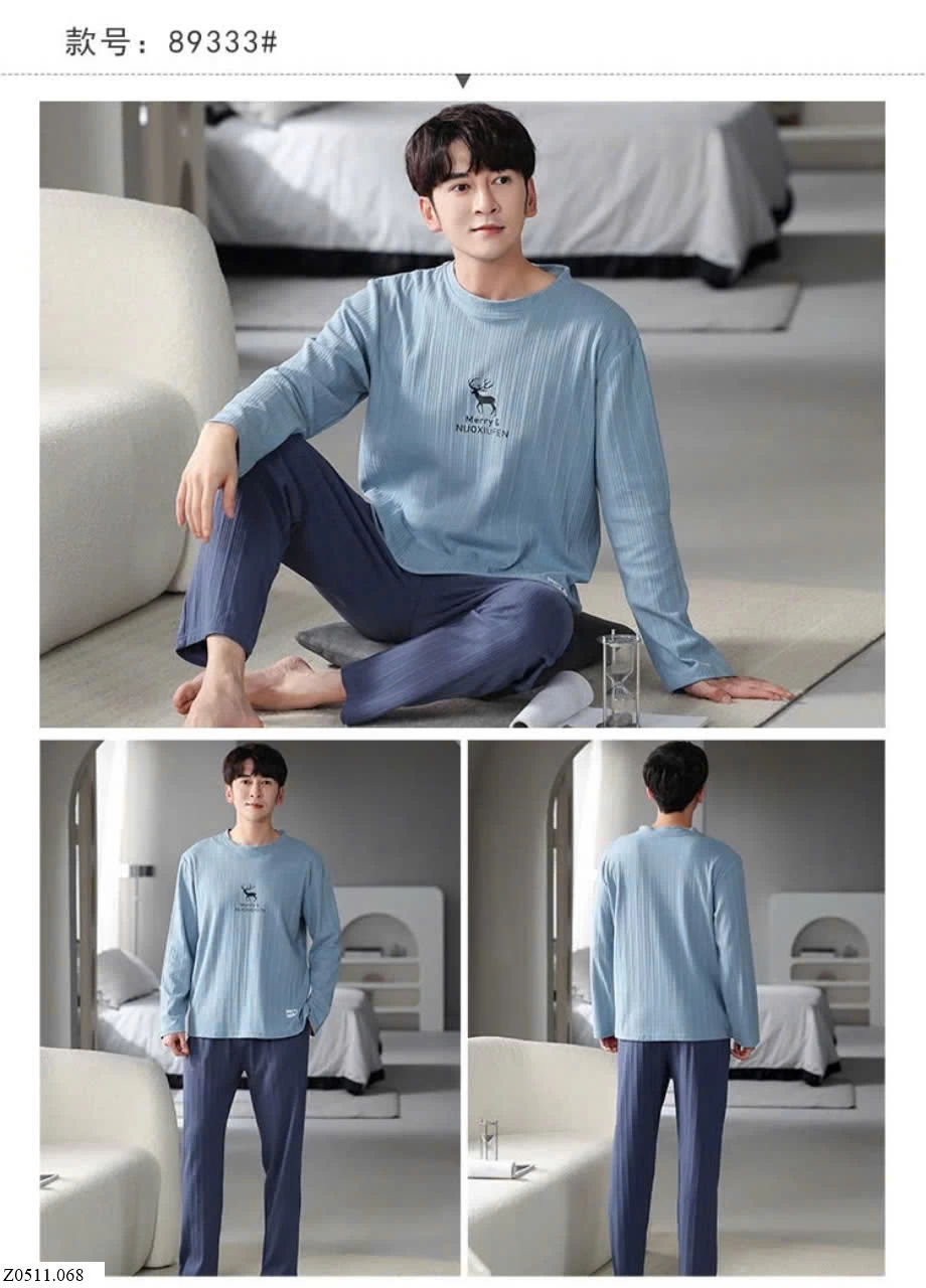 BỘ COTTON NAM MẶC NHÀ   Sỉ 140k