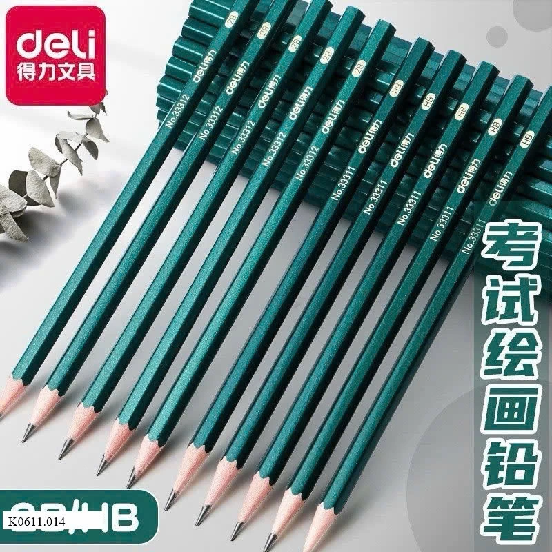 COMBO 30 BÚT CHÌ DELI 2B/HB Sỉ 45k/ 1 sét 30 bút