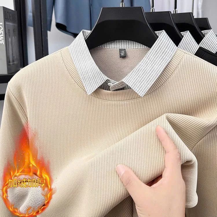 ÁoO nam phối cổ sơ mi Giá sỉ 200k