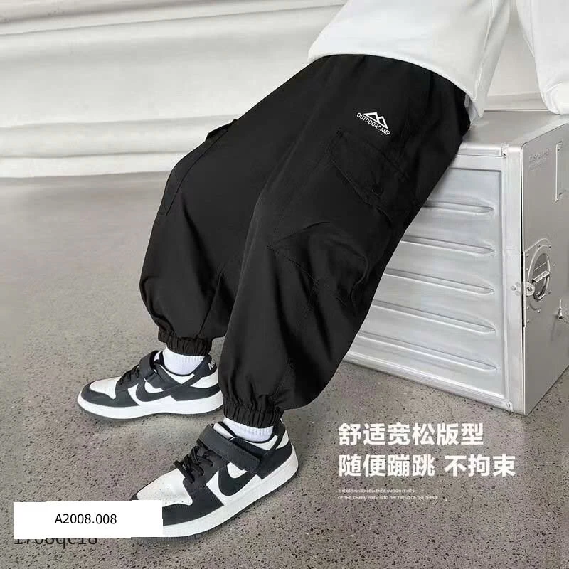 Quần gió túi hộp CAMKIDS Giá sỉ 120kA