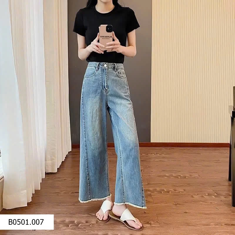 QUẦN JEAN LỬNG THỜI TRANG   Giá sỉ 160k