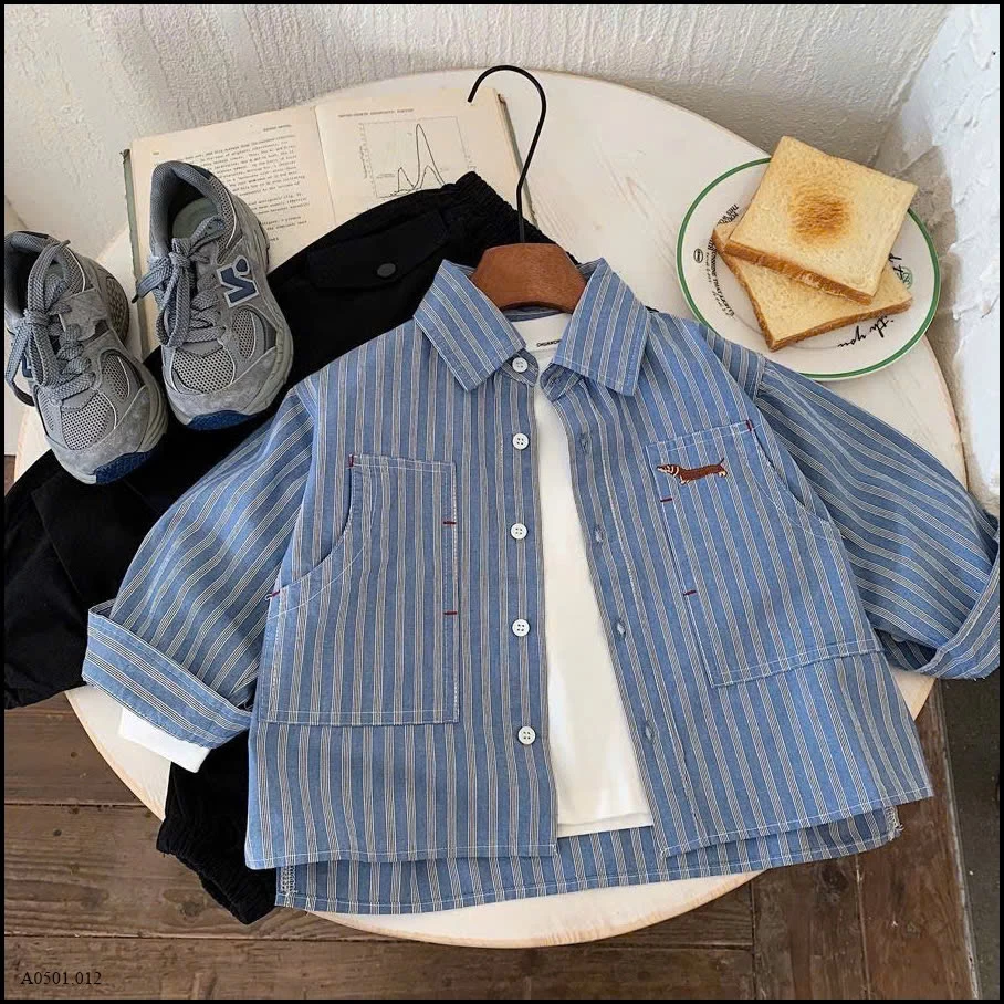 ÁO SƠ MI KẺ CHO BÉ   Giá sỉ 165k