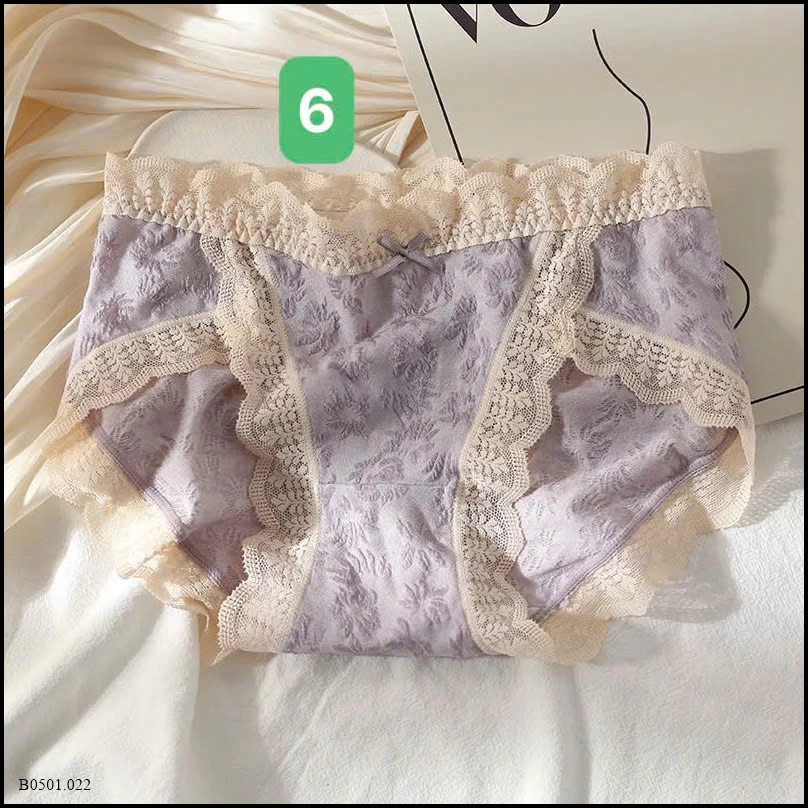 QUẦN LÓT NỮ VIỀN REN    Giá sỉ  114k/3c