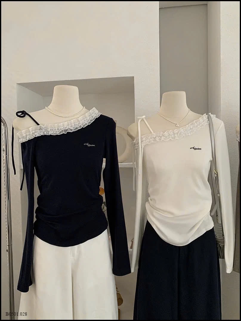 ÁO LỆCH VAI CHO NỮ   Giá sỉ 180k