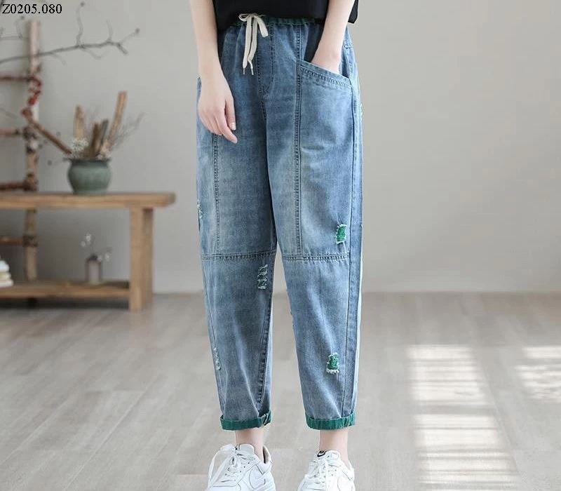 QUẦN BAGGY JEAN NỮ Si 140