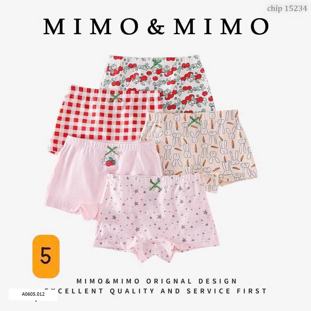 QUẦN CHIP ĐÙI MIMO Sỉ 125k