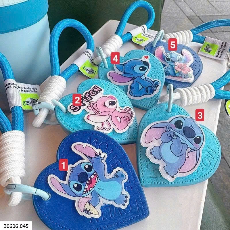 MÓC KHÓA TRÁI TIM HOẠT HÌNH Sỉ 25k/1 chiếc