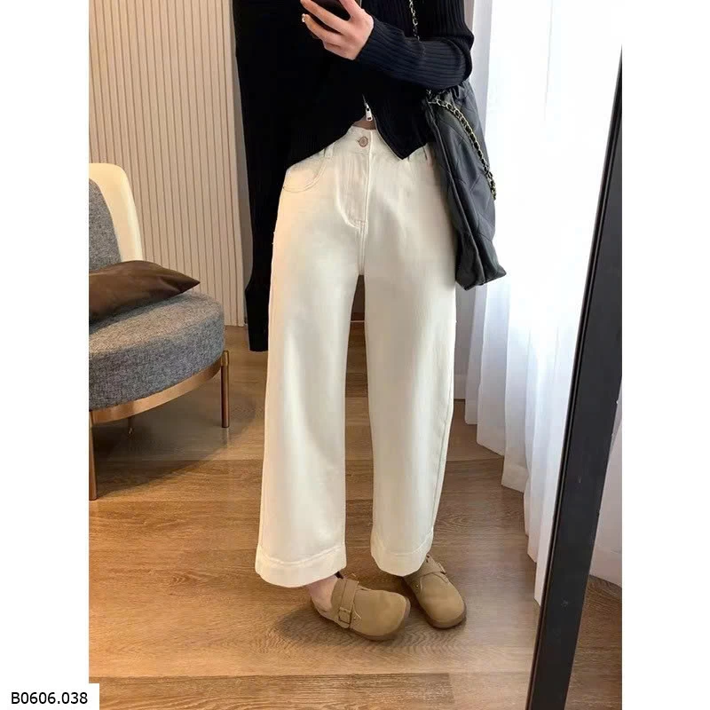  QUẦN JEAN ỐNG ĐỨNG NỮ  Sỉ 156k