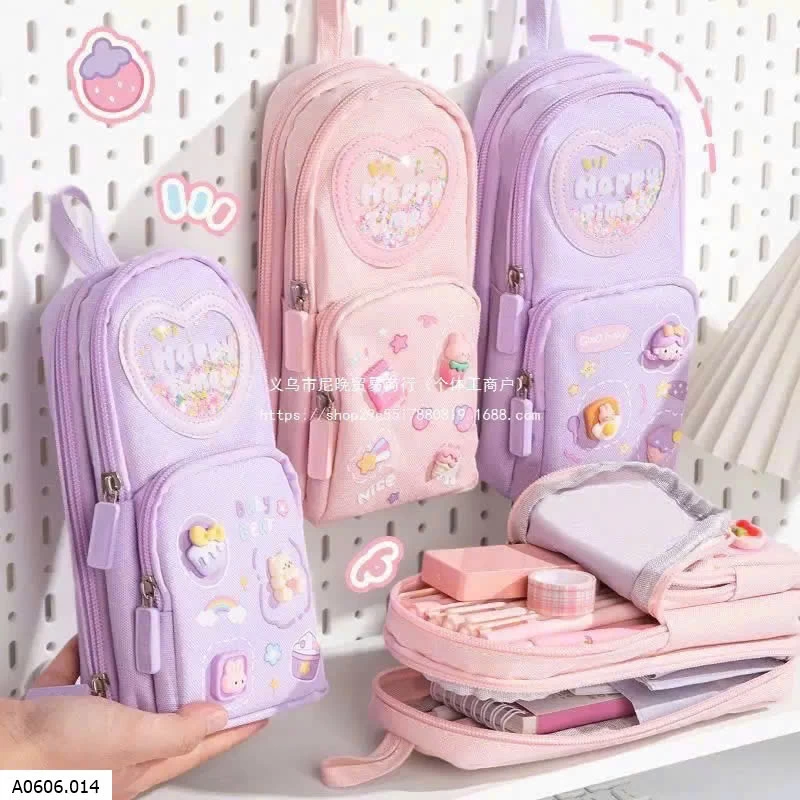 HỘP ĐỰNG BÚT NHIỀU NGĂN   Sỉ 55k