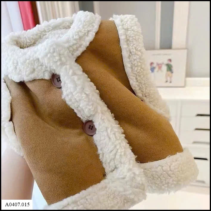 ÁO KHOÁC GILE LÓT LÔNG CHO BÉ Sỉ giá sz 73-110: 125k  sz 120: 137k 