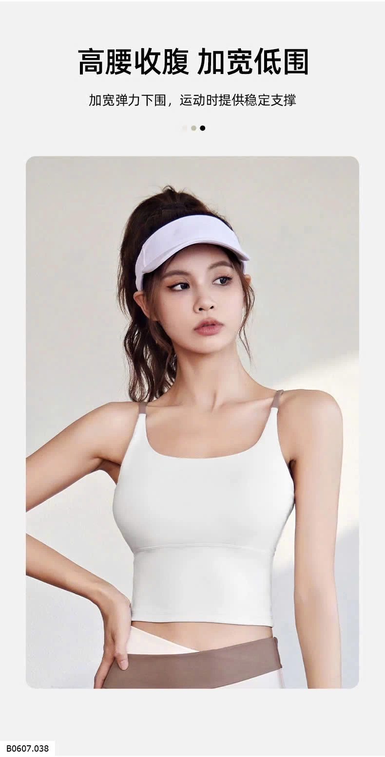 ÁO TẬP NỮ KÈM BRA Sỉ 92k