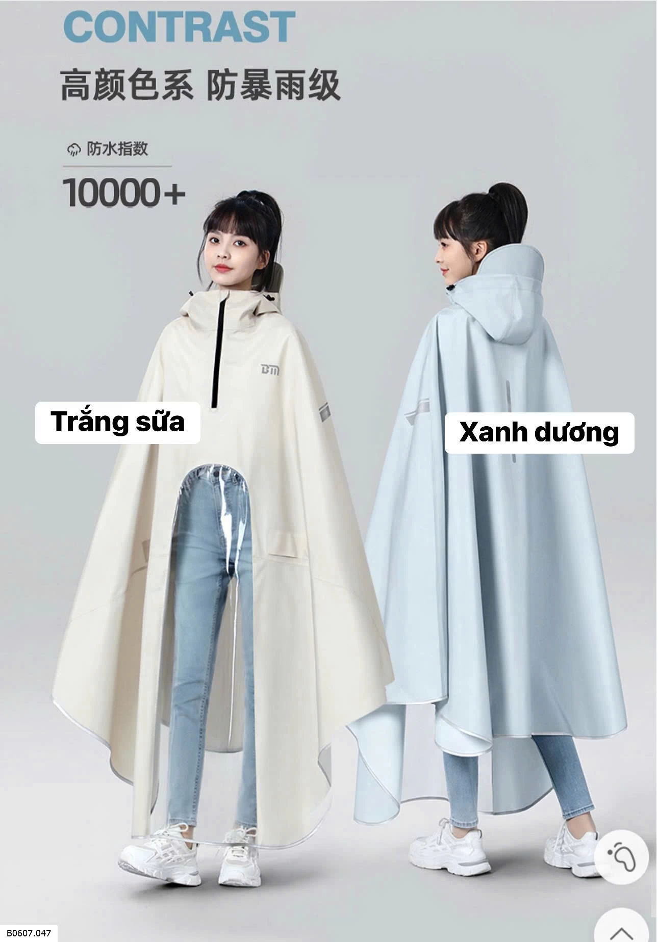 ÁO MƯA HÀNG TRUNG – CHỐNG NƯỚC ĐỈNH CAO  Sỉ 133k