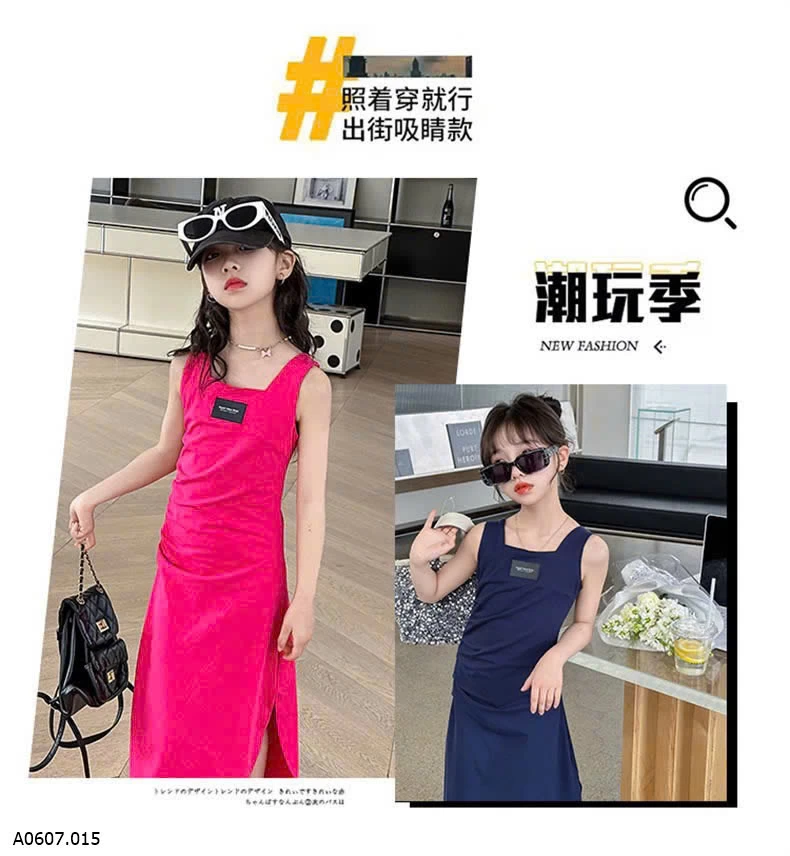 VÁY DÁNG DÀI XẺ TÀ BG Sỉ 117k