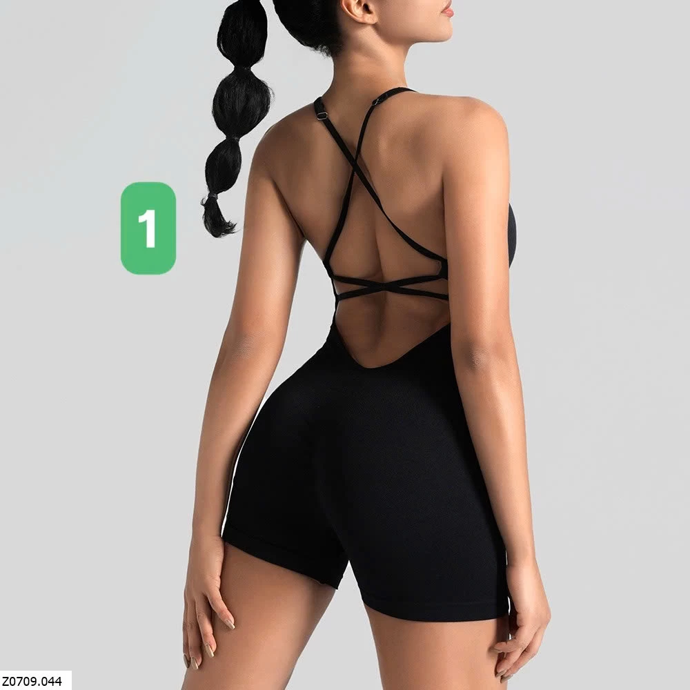 BỘ JUMPSUIT TẬP GYM NỮ   Si 118k