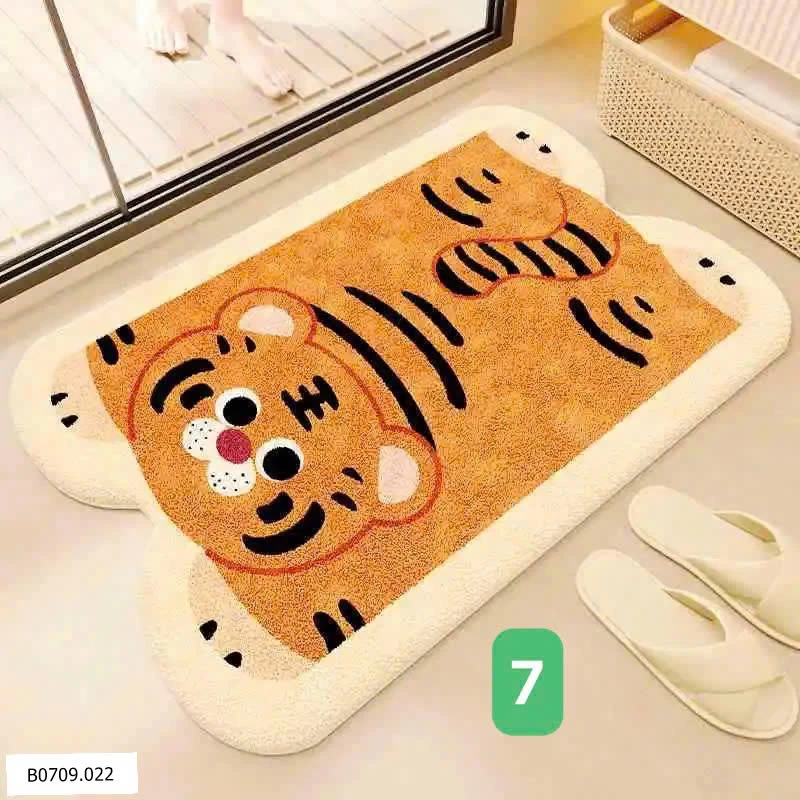 THẢM CHÂN ĐỘNG VẬT CUTE   Giá sỉ 40k/1 chiếc