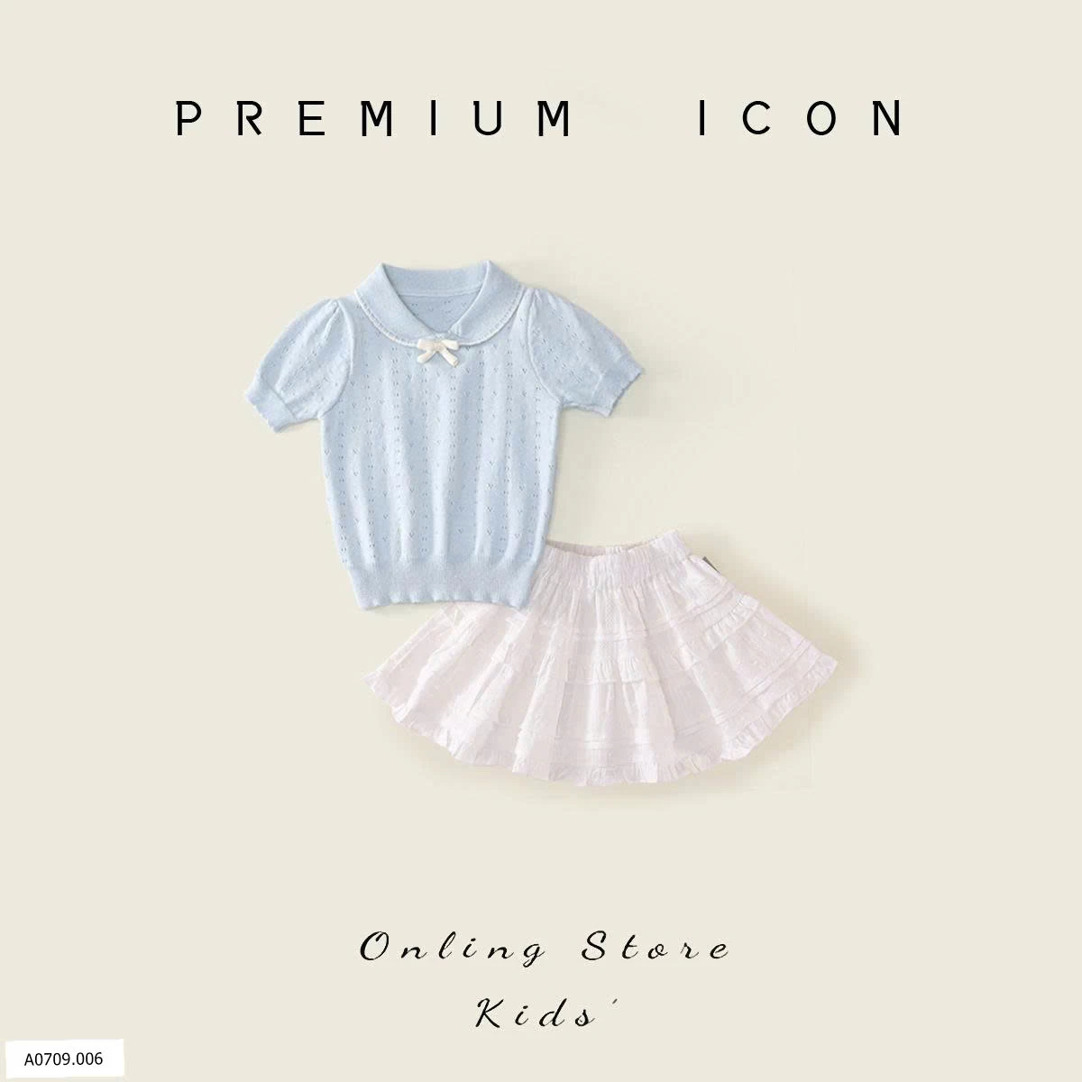SET ÁO THUN MIX CHÂN VÁY PREMIUM   Giá sỉ áo 108k, váy 94k 
