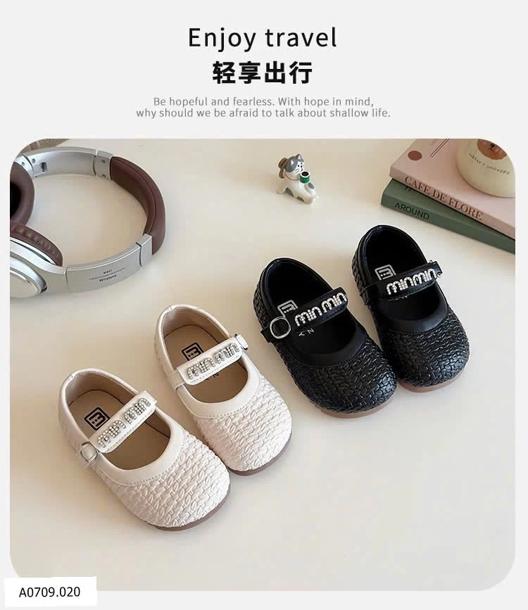 GIÀY BÚP BÊ MIN MIN CHO BÉ   Giá sỉ Size 21-25: 126k  Size 26- 30: 135k 