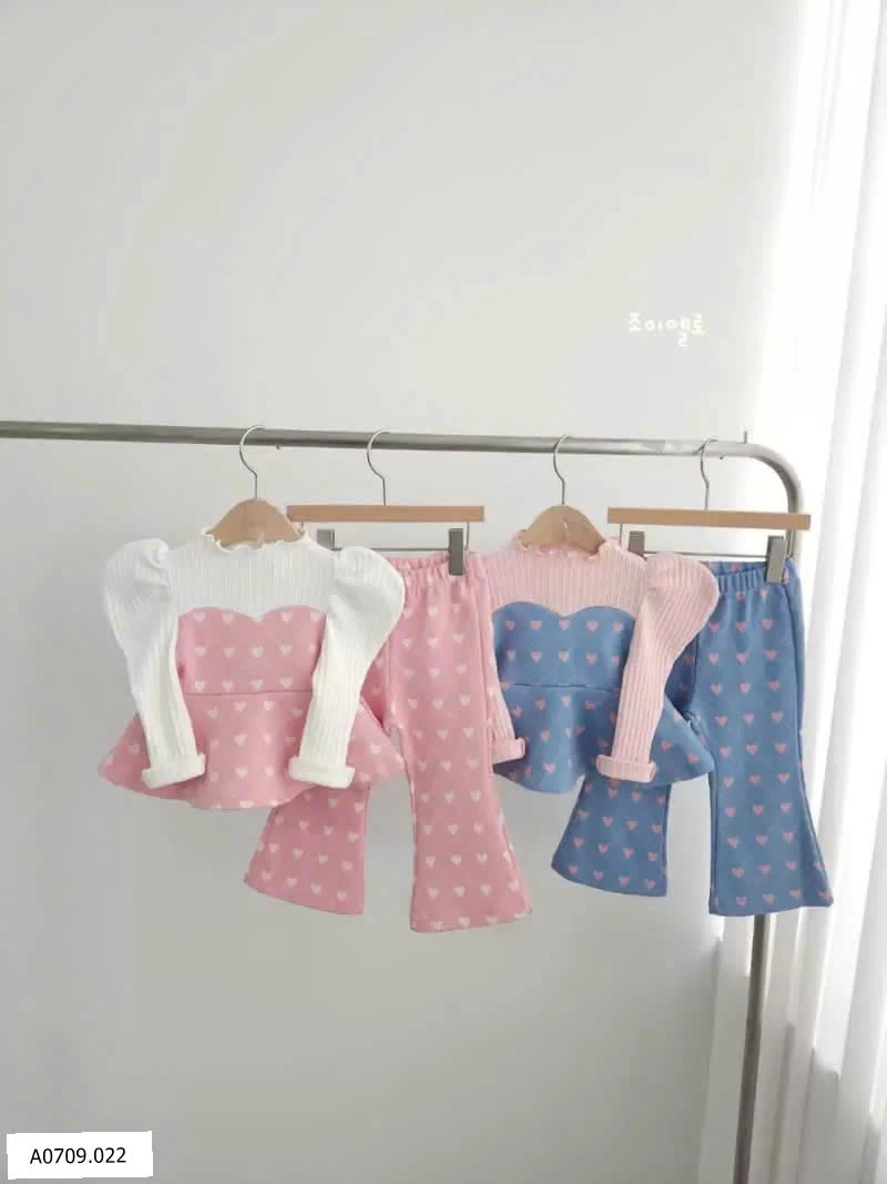 BỘ TIM TAY BỒNG CHO BÉ GÁI   Giá sỉ 185k