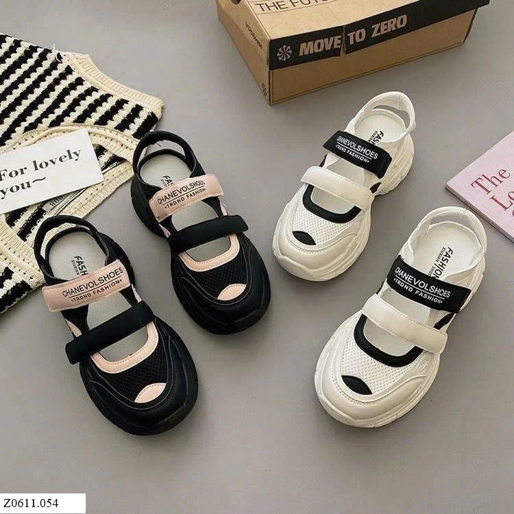 GIÀY SANDAL PHỐI MÀU THOÁNG KHÍ    Sỉ 148k