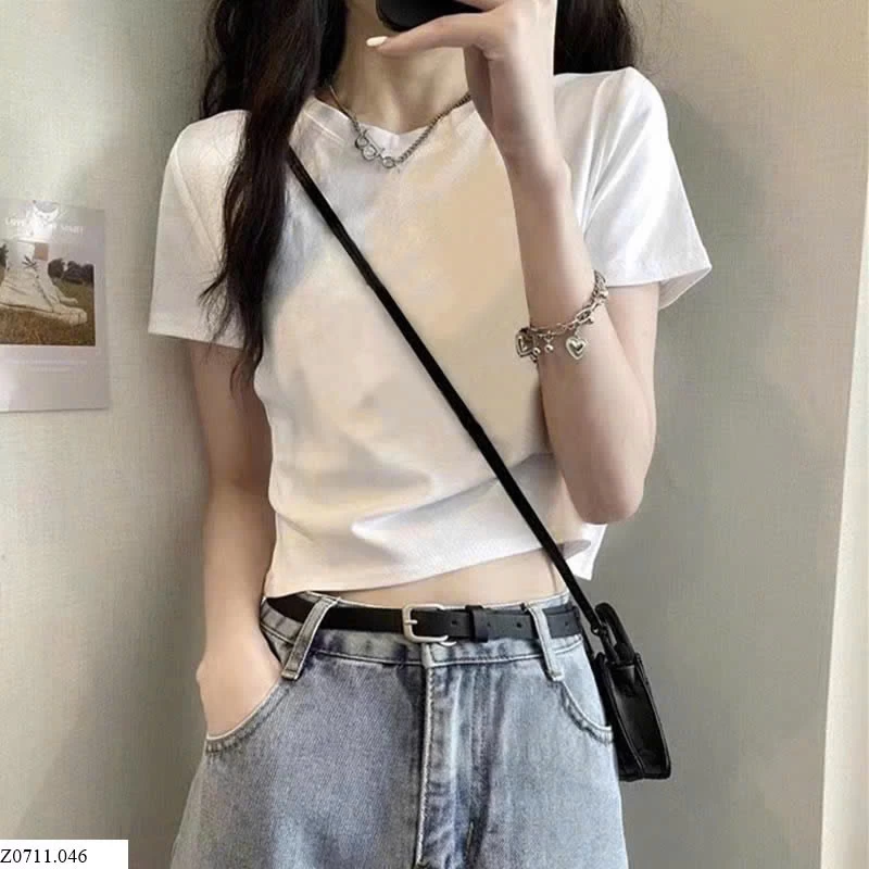 ÁO PHÔNG CROPTOP   Sỉ 79k