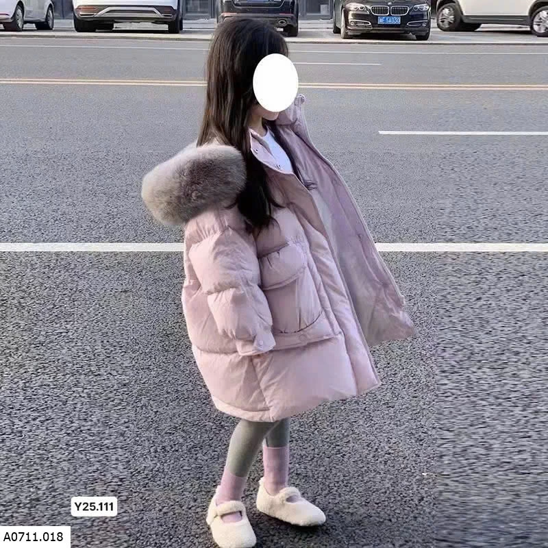 Áo khoác phao bé gái   Giá sỉ 280k