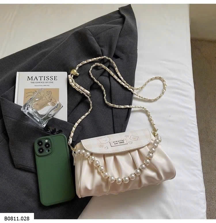 TÚI XÁCH MIX NGỌC MANDU RICH Giá sỉ 152k