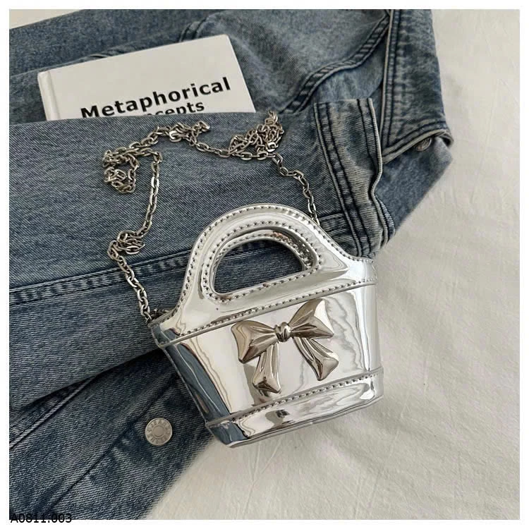 TÚI NƠ MINI DA BÓNG CHO BÉ   Giá sỉ 108k