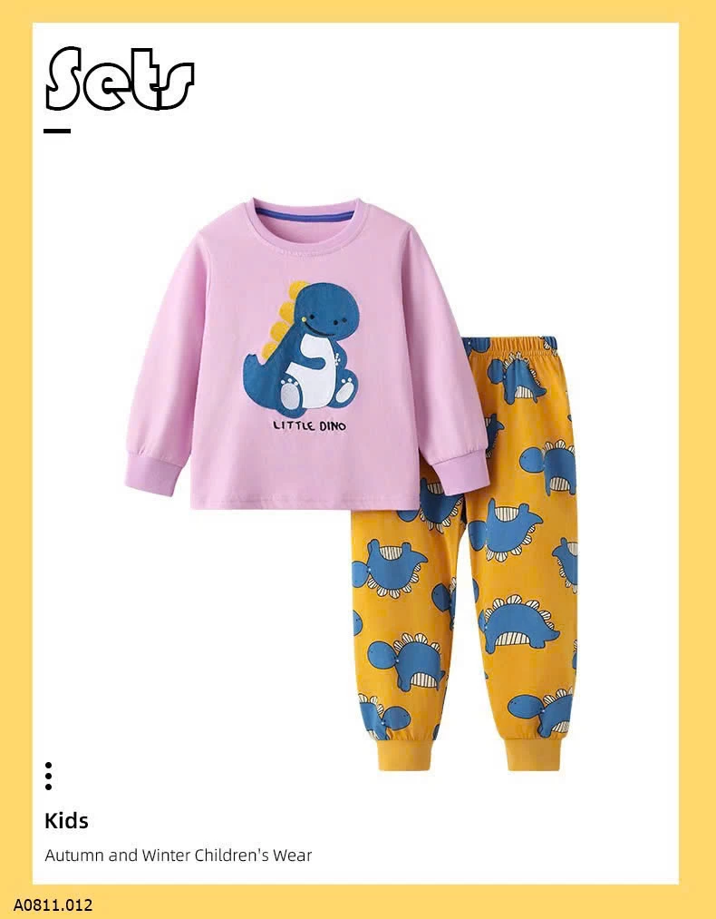 SET DÀI TAY KHỦNG LONG MALWEE  Giá sỉ 108K